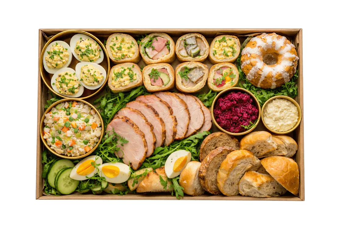 wielkanocny box sniadaniowy partybox